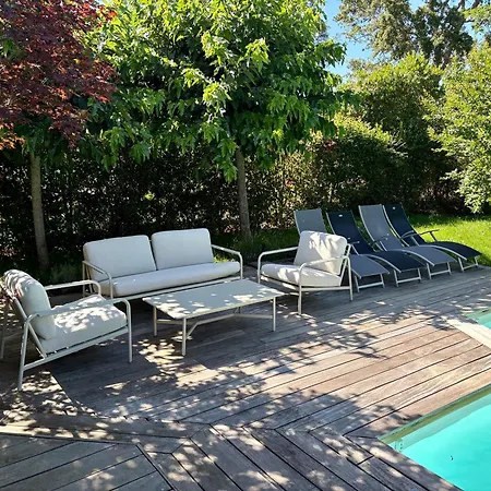 Serena Ecrin De Verdure Et Piscine Chauffee Moliets-et-Maa